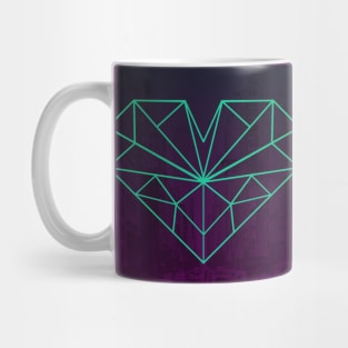 Lazer Heart v2 Mug